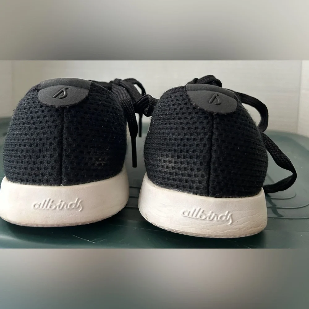Allbirds Tree Skippers Black Sneakers Women’s 9 Mens EUC - Picture 5 of 10